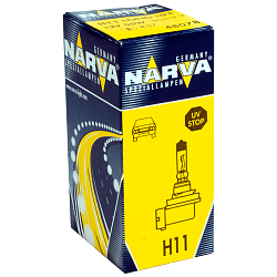 Лампа галогеновая Narva H11 12V 55W PGJ19-2